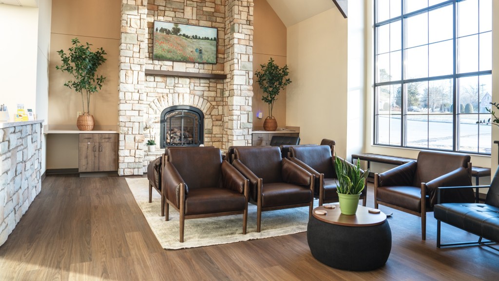 Patient waiting area