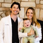 Dr. Mills & Dr. Yazbak with the baby